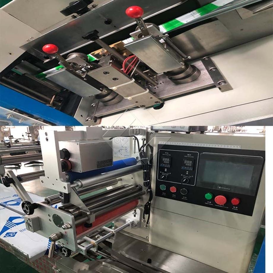 أفقي وسادة البخور العصي المعكرونة التعبئة والتغليف الفواكه المجمدة ساندويتش الغذاء تدفق آلة التعبئة